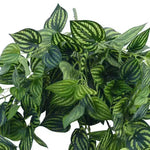 Hanging Artificial Philodendron Bush - 100cm - Designer Vertical Gardens artificial garden wall plants artificial green wall installation