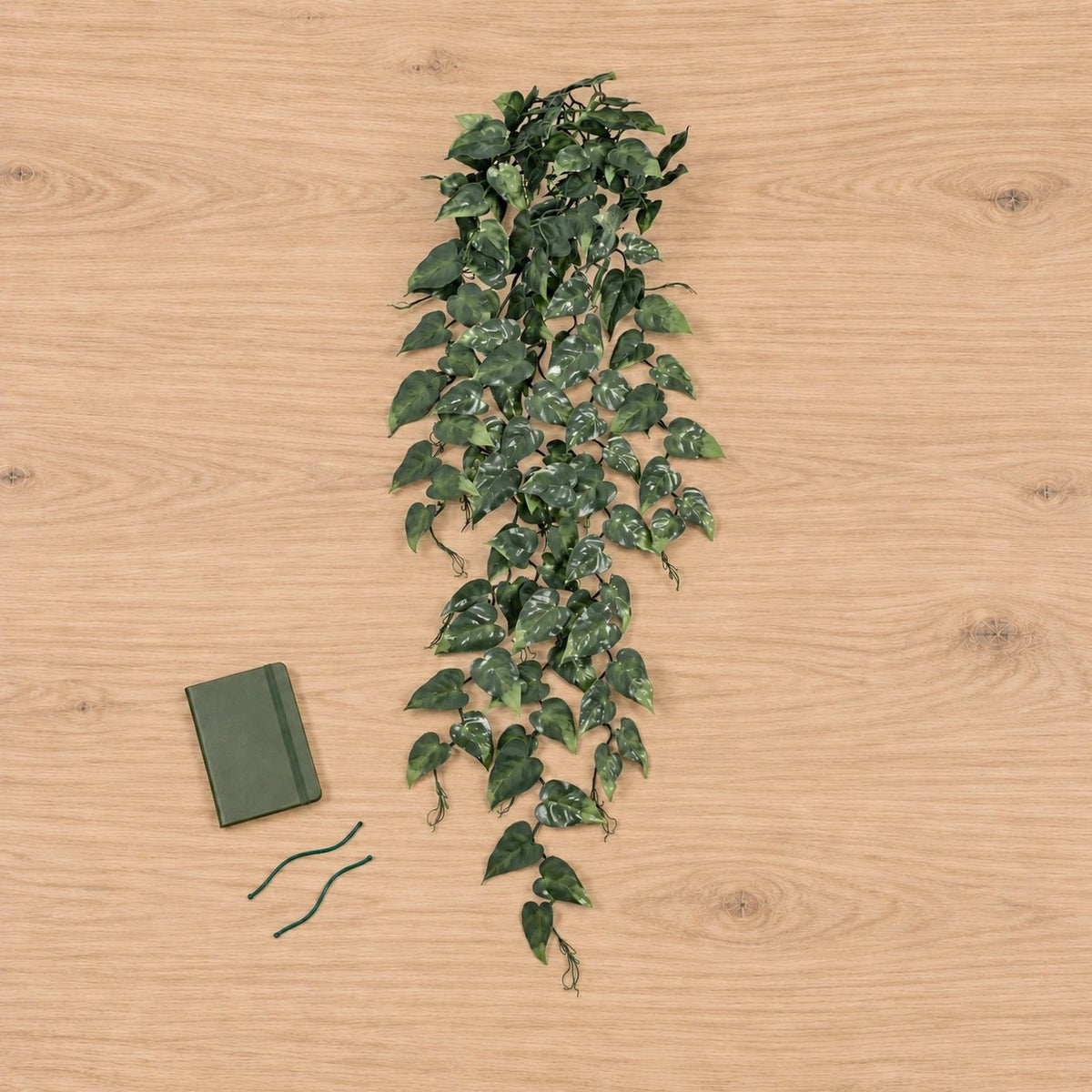 Hanging Artificial Pothos / Philodendron Plant UV Resistant 105cm - Designer Vertical Gardens Artificial ivy garland fake plant stem