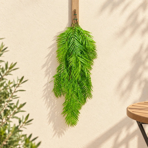 Hanging Fresh Green Artificial Bamboo Bush UV Resistant 85cm — gallery image 9