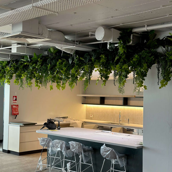 Hanging Green Artificial Ivy Bush - 80cm - image 6