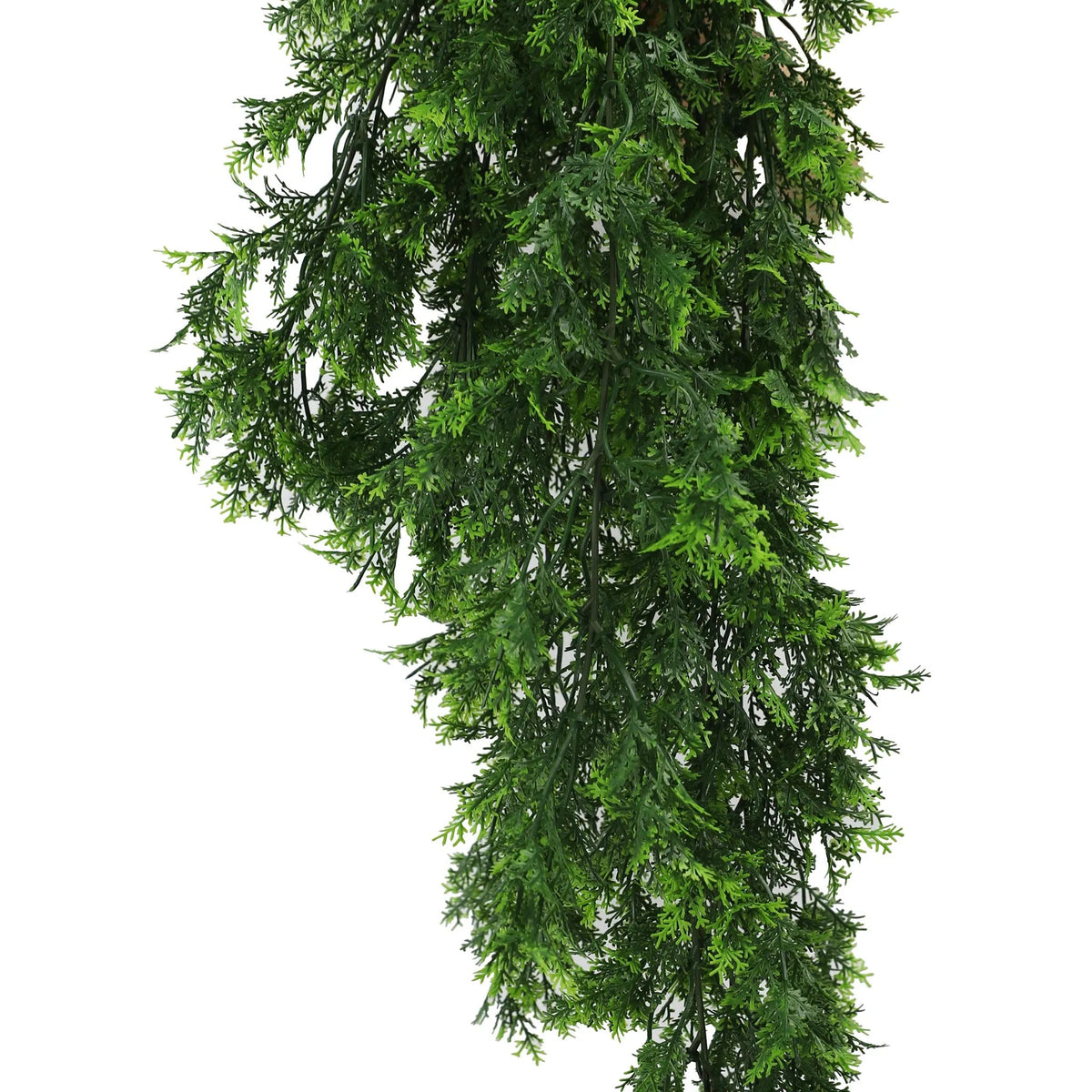 Hanging Mossy Cedar Vine  UV & Fire Rated (22cm x 76cm) — gallery image