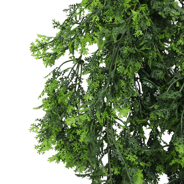 Hanging Mossy Cedar Vine  UV & Fire Rated (22cm x 76cm) — gallery image 7