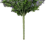 Artificial lavender plant on a white background