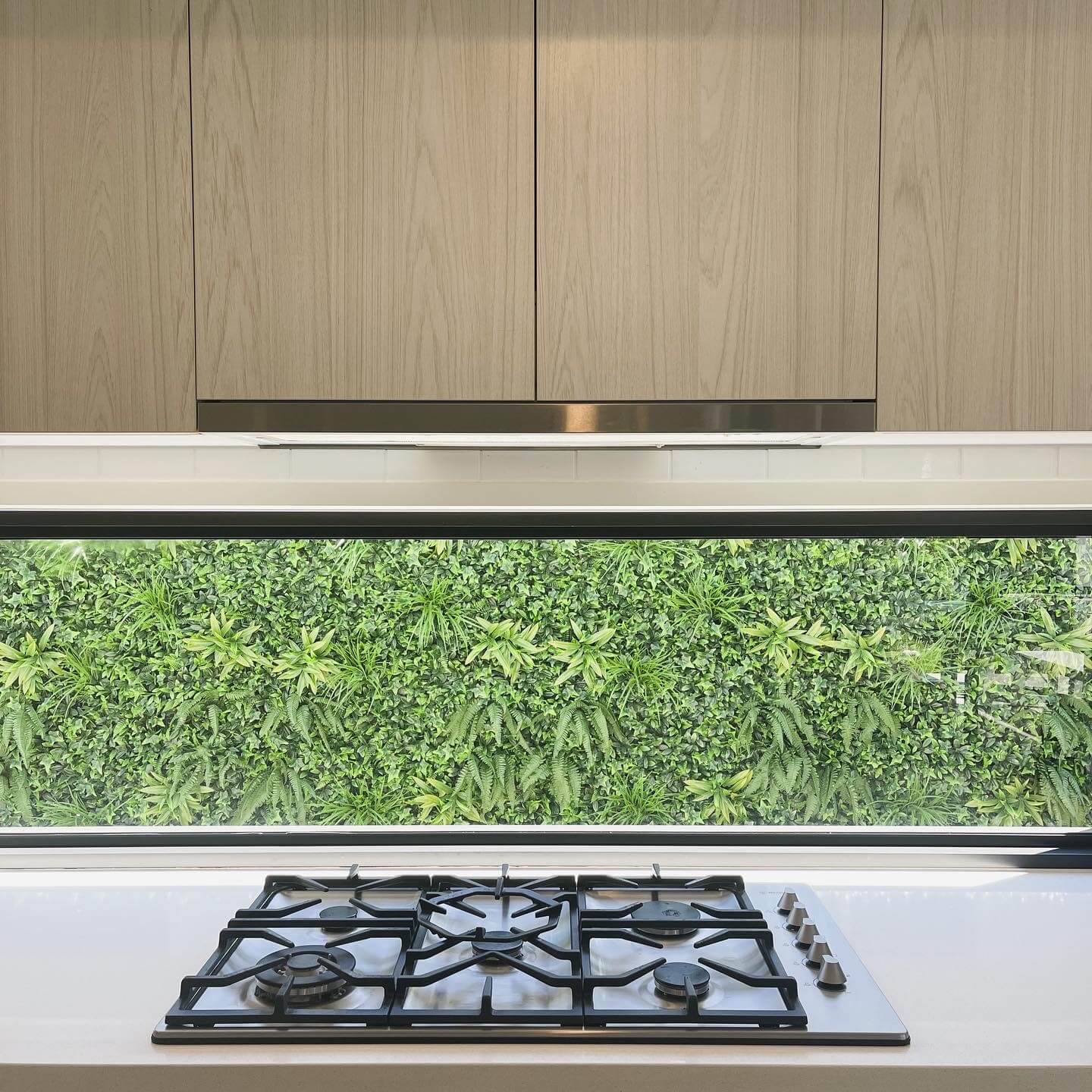 Luxury Green Sensation Vertical Garden Green Wall Panel 1m x 1m – SGS UV Resistant (1 Week Price Reduction) - close-up view
