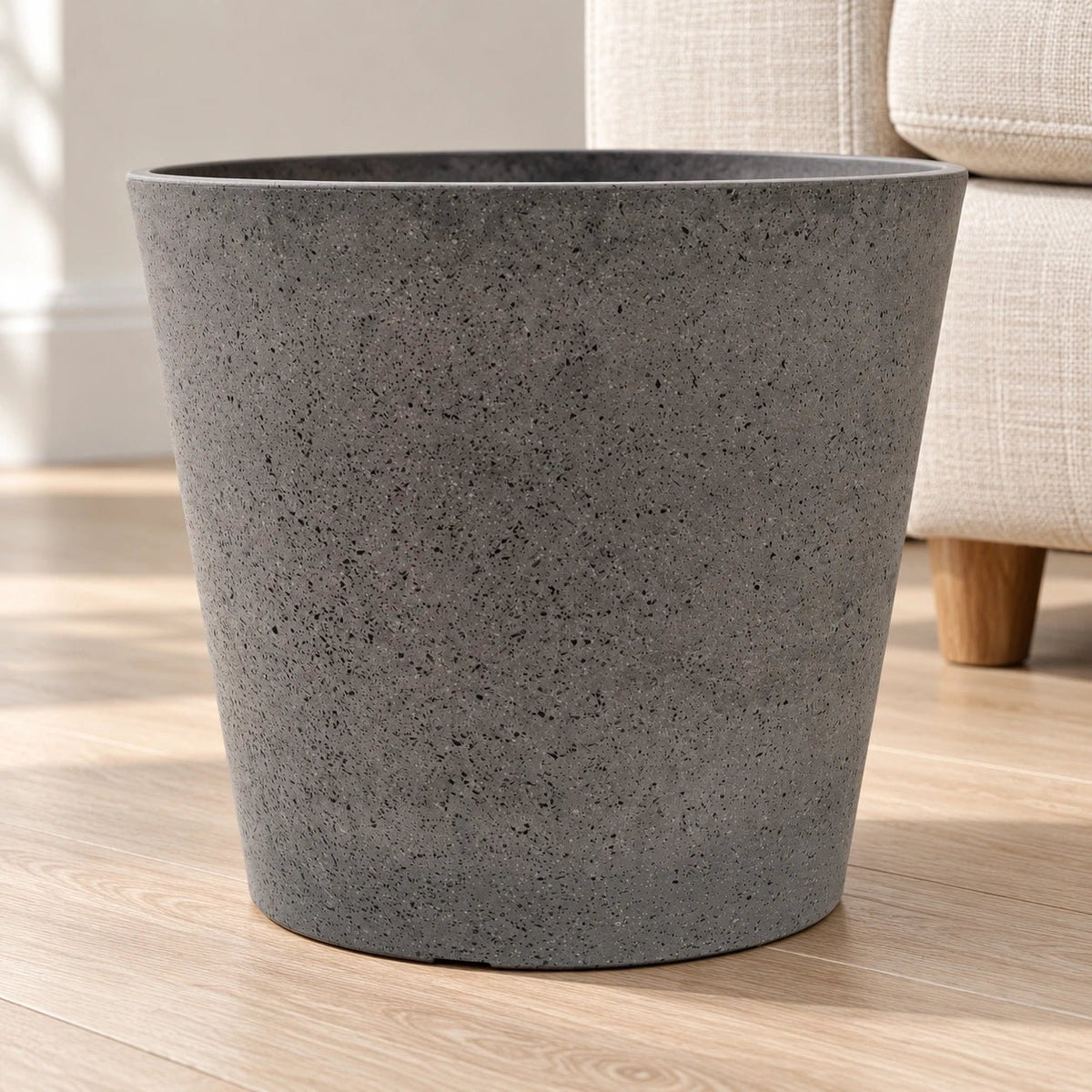 Imitation Stone Grey Pot 40cm - Designer Vertical Gardens Pots