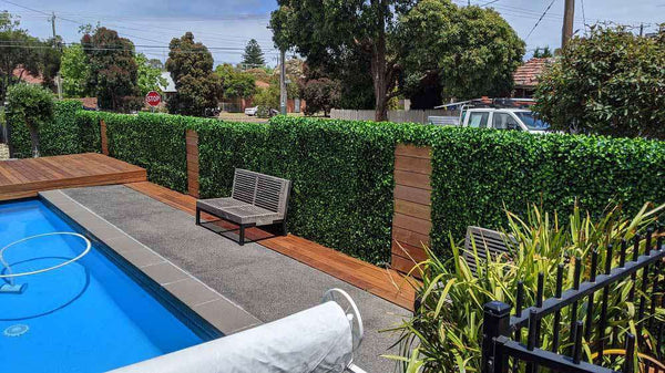 Jasmine Artificial Hedge Panel 1m x 1m – SGS UV Resistant — gallery image 17