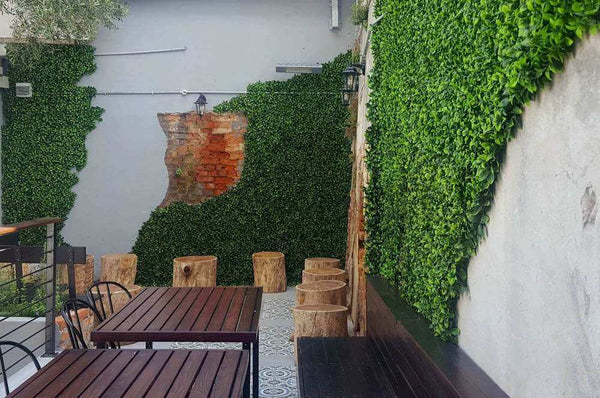 Jasmine Artificial Hedge Panel 1m x 1m – SGS UV Resistant — gallery image 16