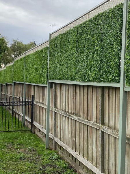 Jasmine Artificial Hedge Panel 100cm x 100cm - UVTEX Certified UV Resistant - image 16