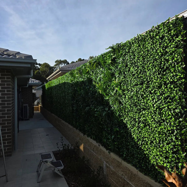 Jasmine Artificial Hedge Panel 100cm x 100cm - UVTEX Certified UV Resistant - image 19