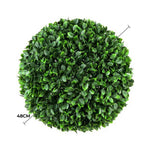 Large Artificial UV Resistant Rose Topiary Ball 44cm - Designer Vertical Gardens artificial green wall sydney Artificial Green Walls