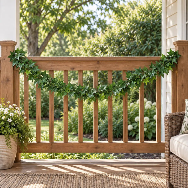 Lifelike Hanging Ivy Garland 160cm UV Resistant Interconnectable — gallery image 3