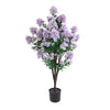 120cm UV Protected Artificial Lilac Crepe Myrtle Tree | Outdoor Faux Flowering Plant