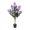 90cm UV Protected Artificial Lilac Crepe Myrtle Tree | Outdoor Faux Flowering Plant