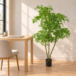 Luscious Premium Artificial Nandina Tree (Sacred Bamboo) 140cm - Designer Vertical Gardens Artificial Trees Artificial Trees for Balconies