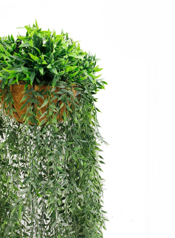 Luxe Cascade Hanging Fern Basket – UV Resistant (35cm x 140cm) — gallery image 3