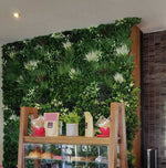 Luxury Bespoke Vertical Garden Sample Panel 45cm x 45cm – SGS UV Resistant - Designer Vertical Gardens artificial garden wall plants artificial green wall australia