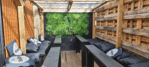 Luxury Country Fern Vertical Garden Green Wall Panel 1m x 1m – SGS UV Resistant