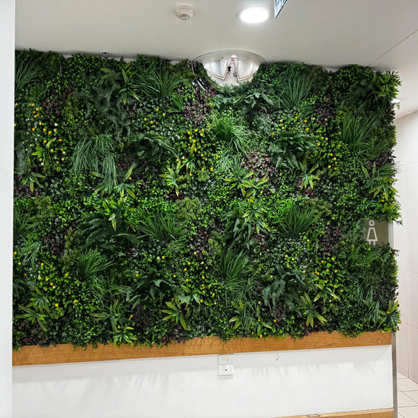 Luxury Country Fern Artificial Vertical Garden / Green Wall 100cm x 100cm UV Resistant - image 22
