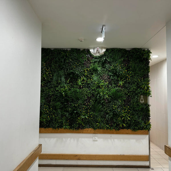 Luxury Country Fern Artificial Vertical Garden / Green Wall 100cm x 100cm UV Resistant - image 21
