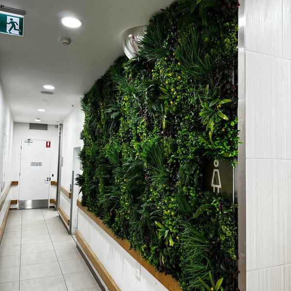 Luxury Country Fern Artificial Vertical Garden / Green Wall 100cm x 100cm UV Resistant - image 23