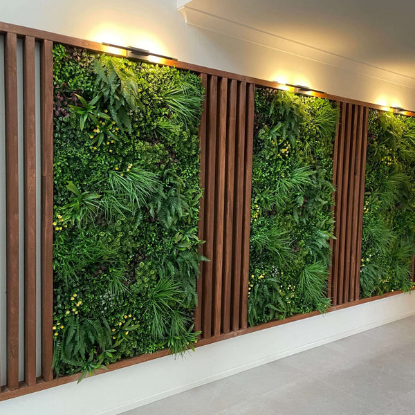 Luxury Country Fern Vertical Garden Green Wall Panel 1m x 1m – SGS UV Resistant - image 17