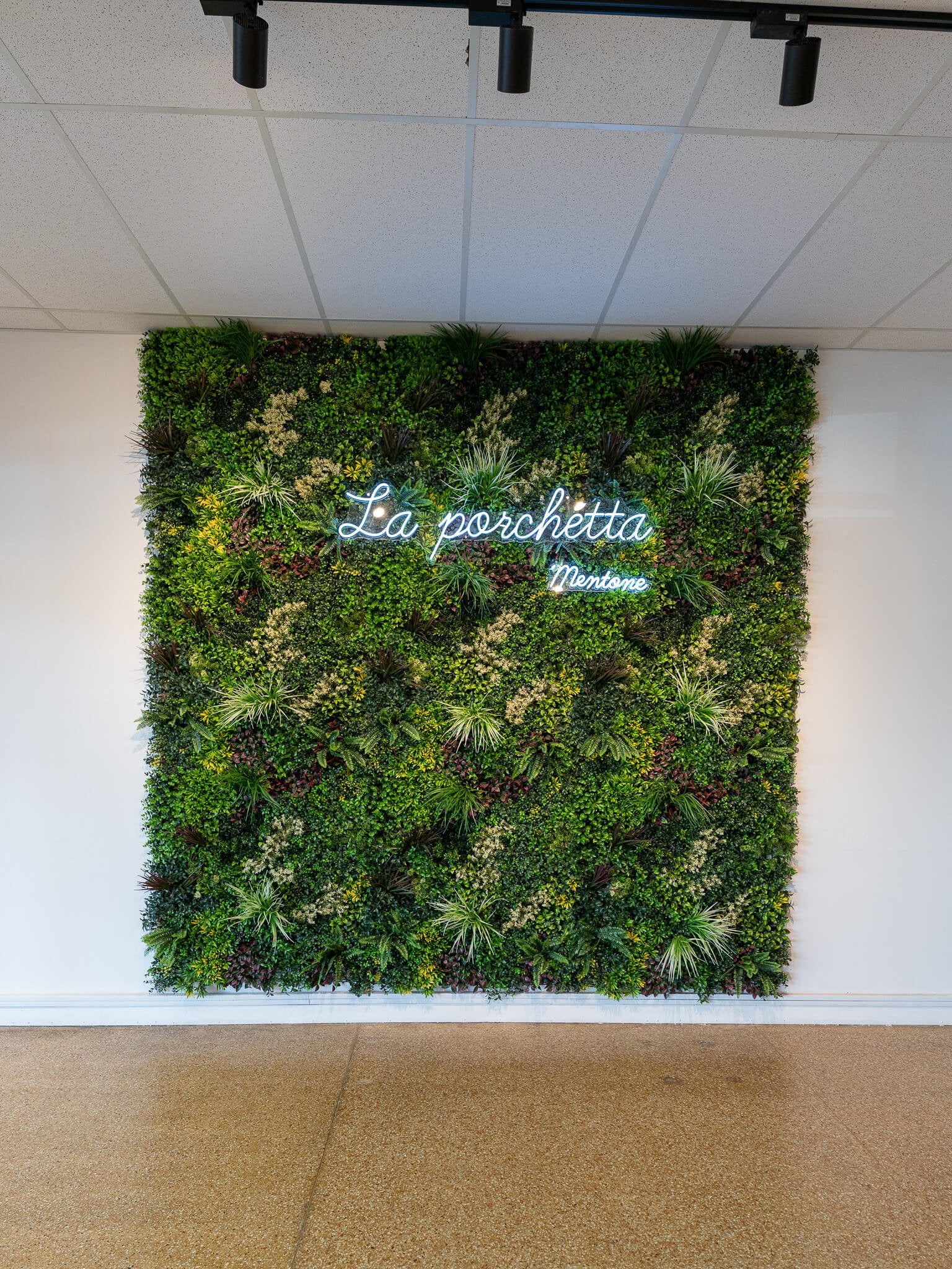 Luxury Country Fern Vertical Garden Green Wall Panel 1m x 1m – SGS UV Resistant - Designer Vertical Gardens artificial garden wall plants artificial green wall australia