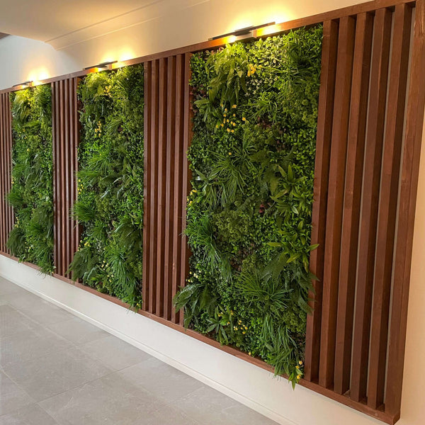 Luxury Country Fern Vertical Garden Green Wall Panel 1m x 1m – SGS UV Resistant - image 21