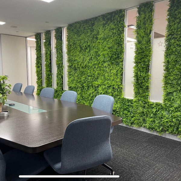 Luxury Dense Fern Vertical Garden Green Wall Panel 1m x 1m – SGS UV Resistant - image 29