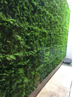 Luxury Dense Fern Vertical Garden Green Wall Panel 1m x 1m – SGS UV Resistant - Designer Vertical Gardens artificial garden wall plants artificial green wall australia