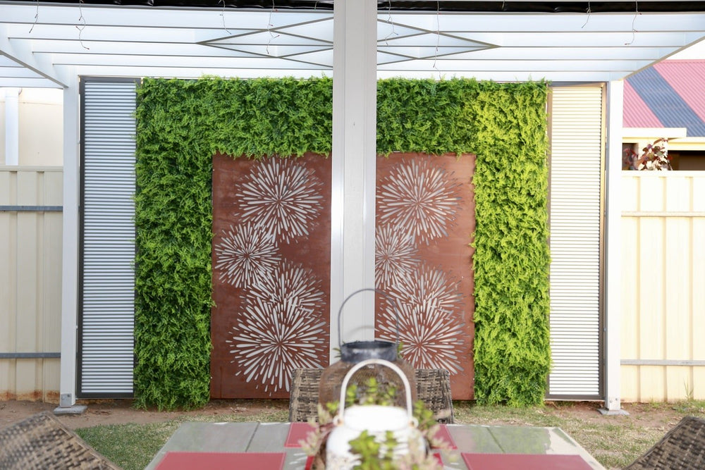 Luxury Dense Fern Vertical Garden Green Wall Panel 1m x 1m – SGS UV Resistant — gallery image 28