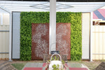 Luxury Dense Fern Vertical Garden Green Wall Panel 1m x 1m – SGS UV Resistant - Designer Vertical Gardens artificial garden wall plants artificial green wall australia