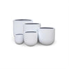 Luxury Egg-Shaped Ovate Planter Set of 5 | Premium Pot Range