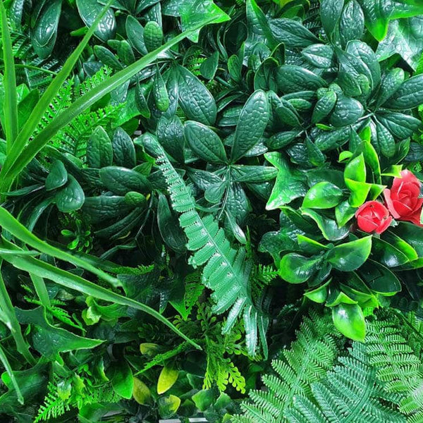 Luxury Elegant Red Rose Vertical Garden Green Wall Panel 1m x 1m – SGS UV Resistant - image 8