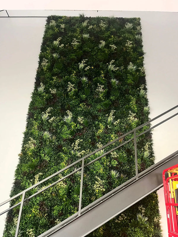 Luxury Evergreen Rainforest Recycled Vertical Garden Green Wall Panel 1m x 1m – SGS UV Resistant — gallery image 21