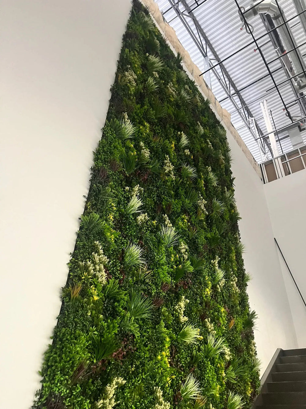 Luxury Evergreen Rainforest Recycled Vertical Garden Green Wall Panel 1m x 1m – SGS UV Resistant — gallery image 20