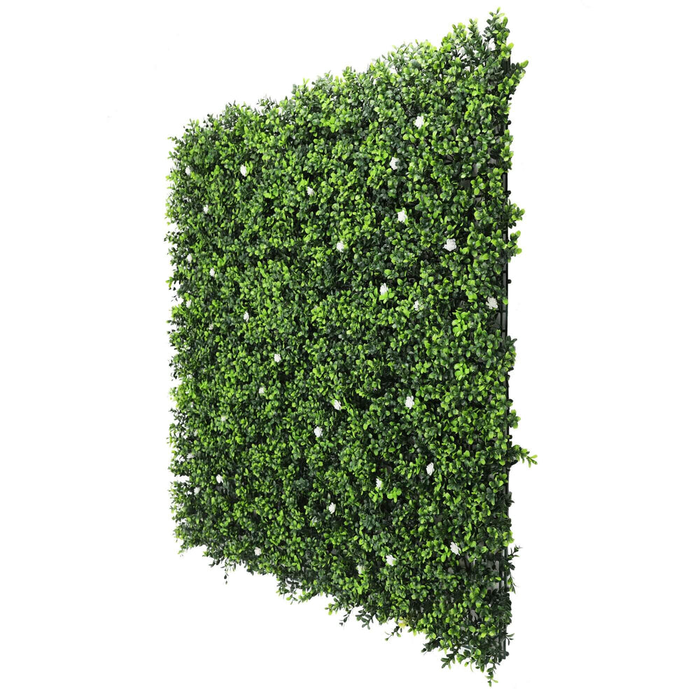 Luxury Flowering Buxus Artificial Hedge Panel 1m x 1m – SGS UV Resistant — gallery image 10