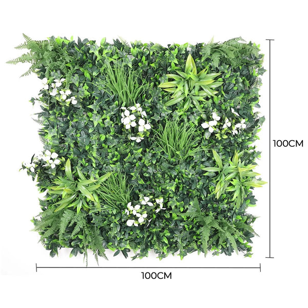 Luxury Flowering White Jasmine Vertical Garden Green Wall Panel 1m x 1m – SGS UV Resistant - image 3