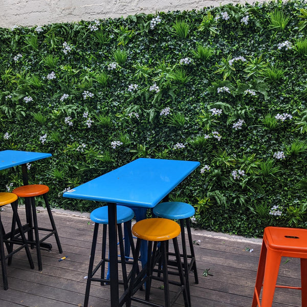 Luxury Flowering White Jasmine Vertical Garden Green Wall Panel 1m x 1m – SGS UV Resistant - image 16