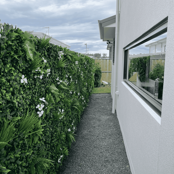 Luxury Flowering White Jasmine Vertical Garden Green Wall Panel 1m x 1m – SGS UV Resistant - image 13
