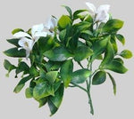 Luxury Flowering White Jasmine Vertical Garden Green Wall Panel 1m x 1m – SGS UV Resistant - Designer Vertical Gardens artificial garden wall plants artificial green wall australia