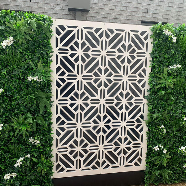 Luxury Flowering White Jasmine Vertical Garden Green Wall Panel 1m x 1m – SGS UV Resistant - image 12