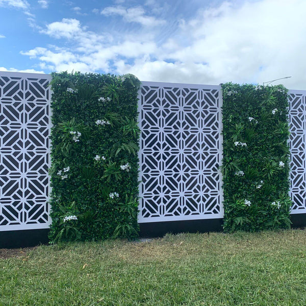 Luxury Flowering White Jasmine Vertical Garden Green Wall Panel 1m x 1m – SGS UV Resistant - image 11
