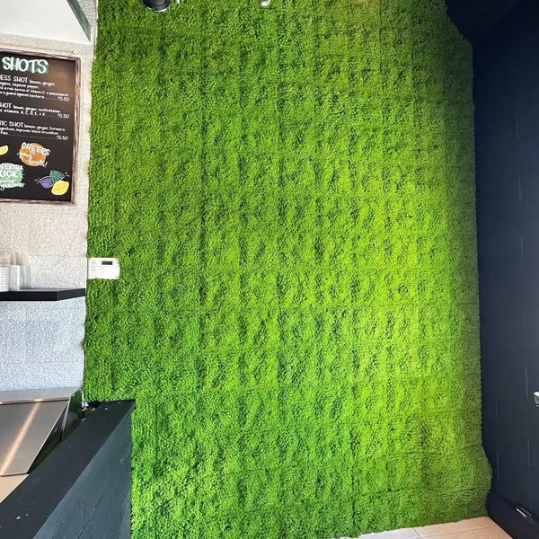 Luxury Fresh Natural Green Artificial Moss Wall Panel 1m x 1m – SGS UV Resistant - image 11