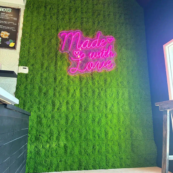 Luxury Fresh Natural Green Artificial Moss Wall Panel 1m x 1m – SGS UV Resistant - image 10