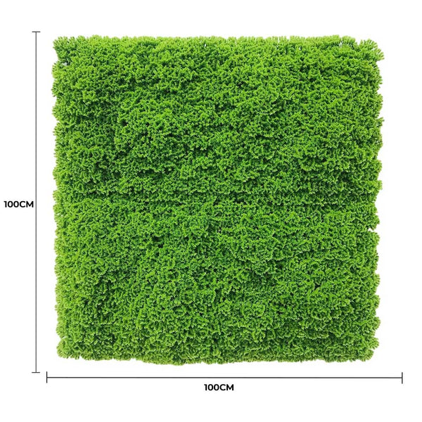 Luxury Fresh Natural Green Artificial Moss Wall Panel 1m x 1m – SGS UV Resistant — gallery image 4