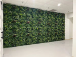 Luxury Lush Spring Vertical Garden Green Wall Panel 1m x 1m – SGS UV Resistant - Designer Vertical Gardens artificial green walls for backdrops artificial green walls for balconies