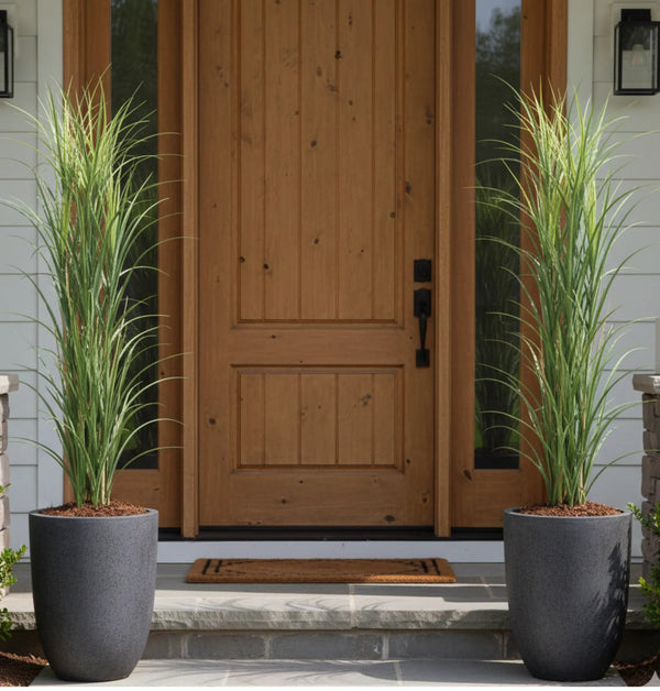 Luxury Tall Potted Artificial Grass Plant UV Proof 180cm