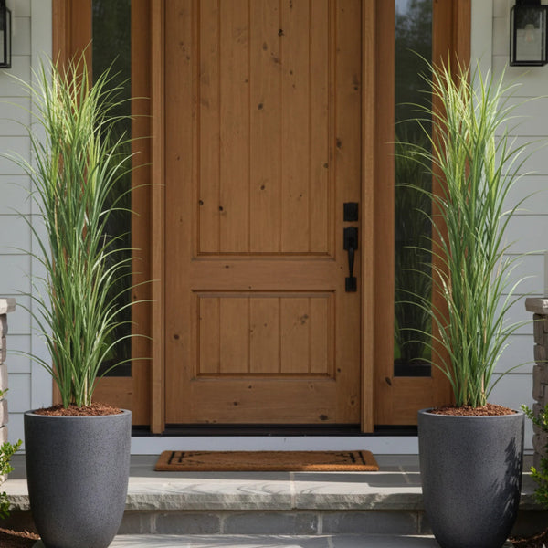 Luxury Tall Potted Artificial Grass Plant UV Proof 180cm - image 4