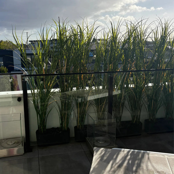 Luxury Tall Potted Artificial Grass Plant UV Proof 180cm — gallery image 11