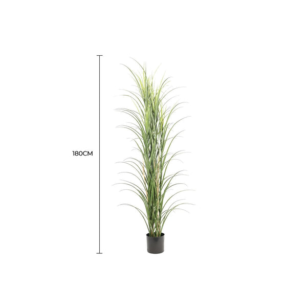 Luxury Tall Potted Artificial Grass Plant UV Proof 180cm — gallery image 5
